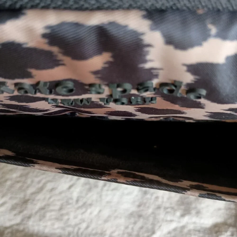 NWT Kate Spade classic leopard puffer sleeve for up to 14” laptop